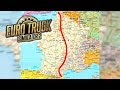 Du sud au nord de la france  euro truck simulator 2
