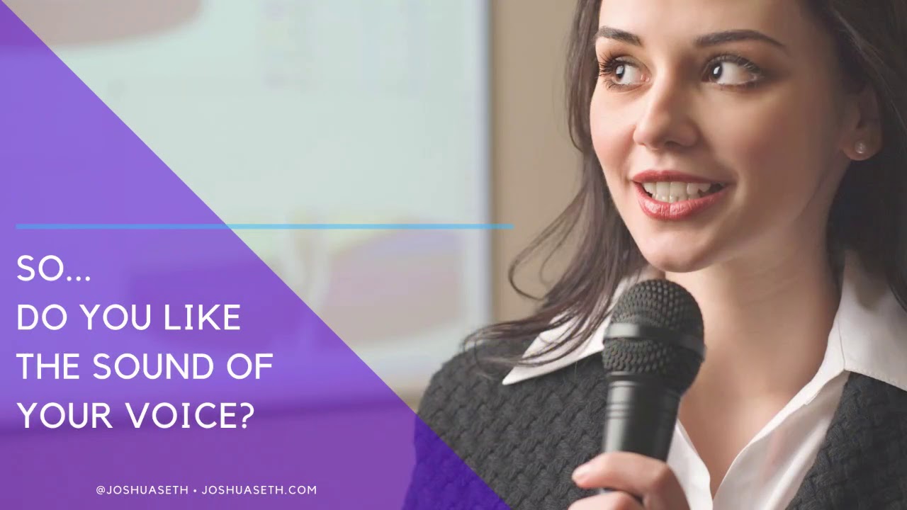 All about the Train Your Voice online course