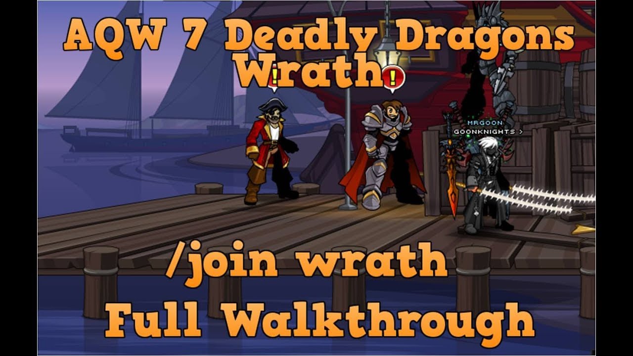 AQW /join wrath Full Walkthrough | Artix and Captain Rhubarb's Quests