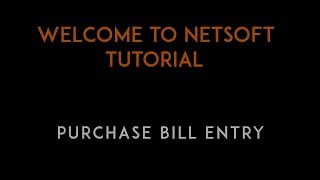 HOW TO CREATE VEHICLE PURCHASE BILL (NETSOFT) screenshot 2