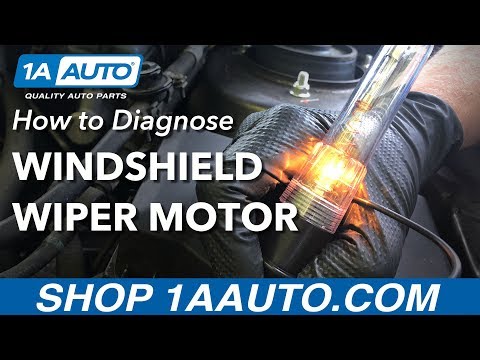 How to Diagnose Your Car&rsquo;s Non-Functioning Windshield Wiper Motor