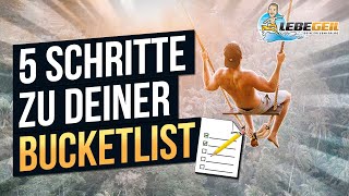 Die ultimative Bucketlist | In 5 Schritten zu deiner persönlichen Löffelliste