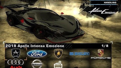 NFS Most Wanted - Apollo Intensa Emozione