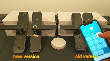 zemismart tuya zigbee smart door lock work with Alexa and apple homekit