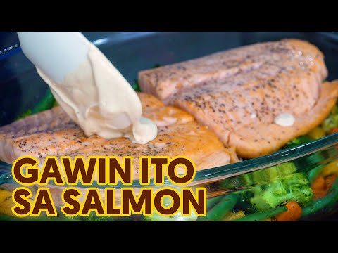 Video: Ang Resipe Para Sa Litson Rosas Na Salmon Sa Oven