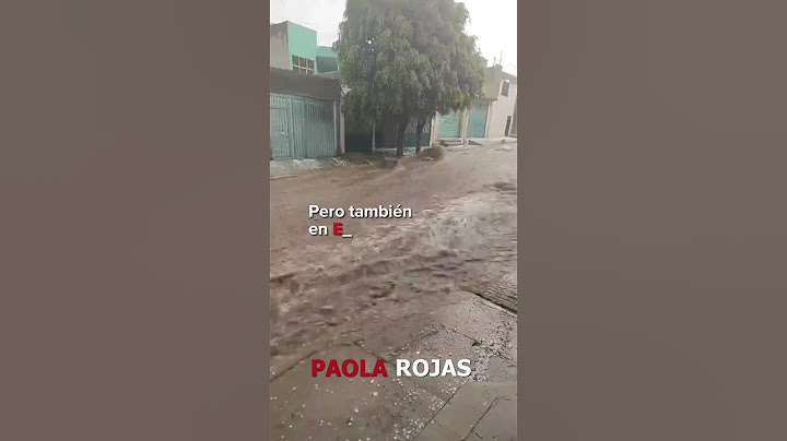 ❄️ Tremenda granizada en Pachuca: ¡hielo del tamaño de pelotas de golf!  | Paola Rojas
