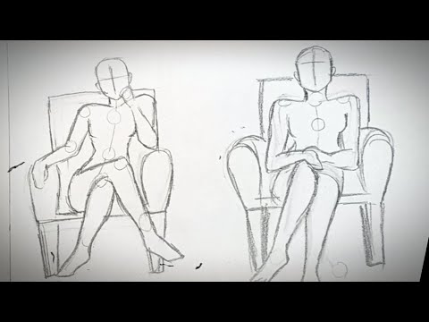 Relaxed Couple Sitting Pose #6 - CLIP STUDIO ASSETS