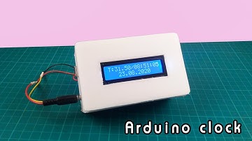 How to make an ARDUINO LCD CLOCK | ARDUINO LCD CLOCK with RTC module [Code & Circuit Diagram]
