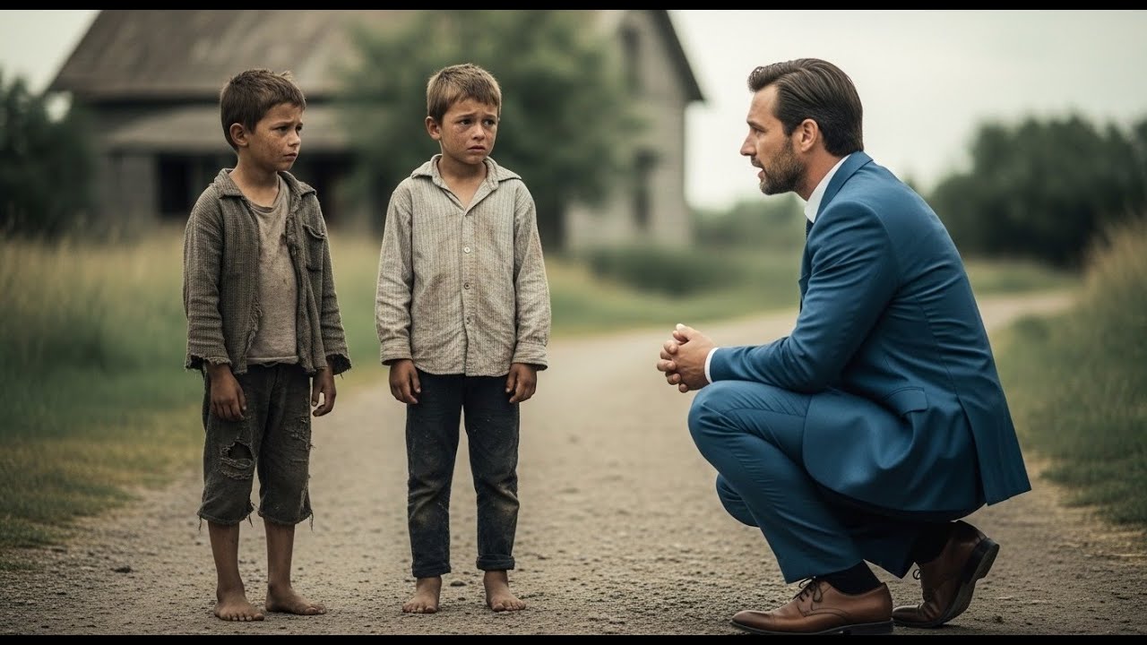 Un MILIONAR FĂRĂ COPII a întâlnit DOI GEMENI — ce a făcut apoi a SCHIMBAT TOTUL