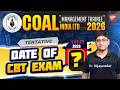 Tentative date of exam! CIL Management Trainee 2026