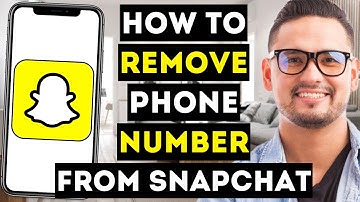 How To REMOVE PHONE NUMBER From Snapchat (UPDATED 2024) - Full Guide