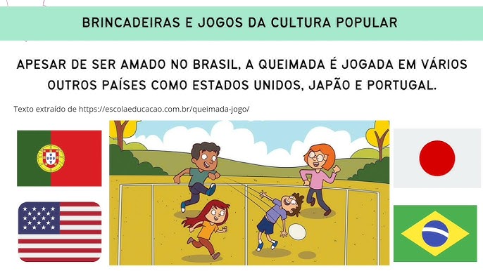 Brincadeiras da Cultura Popular e Jogo do Bafo (vídeoaula) 