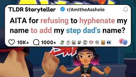 AITA for refusing to hyphenate my name to add my step dad