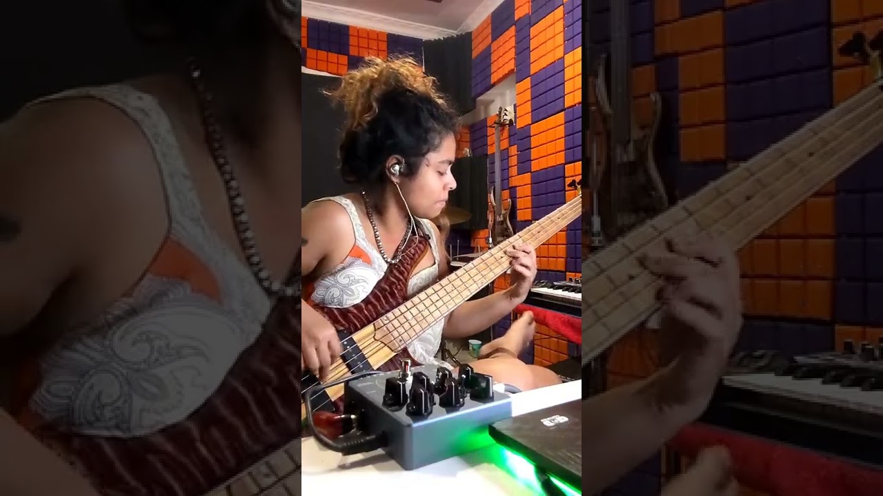 MOHINI DEY SLAP BASS ROCK !!