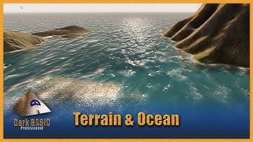 Terrain & Ocean made by Dark Basic Pro