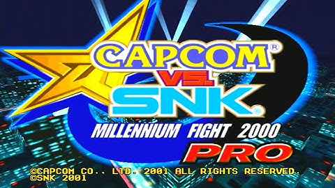 Capcom vs. SNK: Millenium Fight 2000 Pro (Dreamcast Intro)