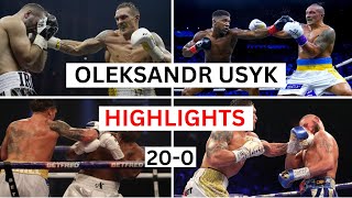 Oleksandr Usyk (20-0) All Knockouts \& Highlights