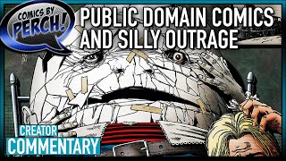 More on making comics public domain, and goofy outrage