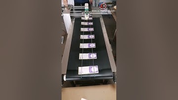 Testing video of automatic high speed tag card paging machine card pager system