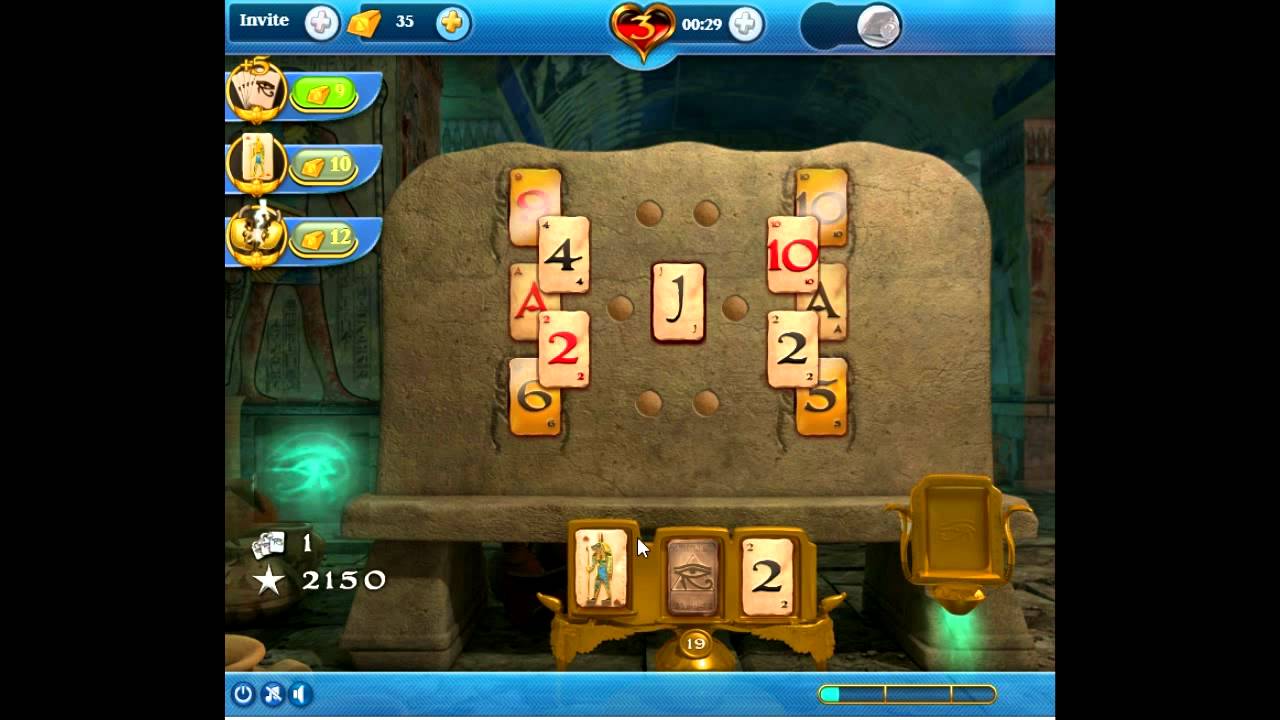 Pyramid Solitaire Saga level 39, 3 stars 😈