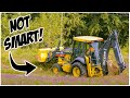 What NOT To Do in a Backhoe | Tractor Loader Backhoe Operator Training