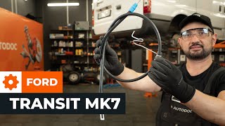 Skift Gummibånd, udstødningssystem FORD TRANSIT MK-7 Box - online gratis video