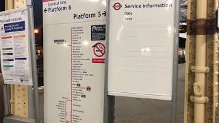 TOTALLY DEAD!! London Tubes on Christmas Eve