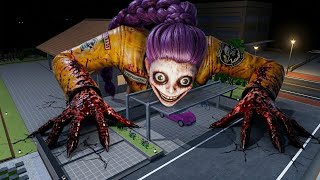 GIANT KPOP RUMI DEMON Takes Revenge on a Big Monster Infront of the House 😱| Sakura School Simulator