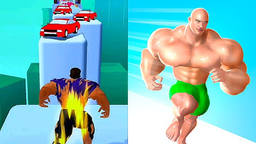 Rage control Hulk 🆚 muscle mass Gameplay 🔮🧿😱🤯🤑Satisfying iOS Android walkthrough All Max Level 646 