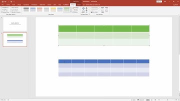 How to copy cell formatting in PowerPoint table
