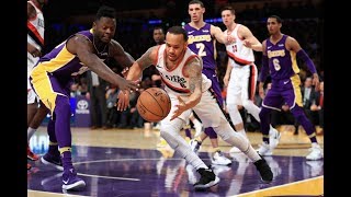 Trail Blazers 95, Lakers 92 | Full Highlights | December 23, 2017