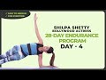 Low Impact HIIT from the Endurance Program | Shilpa Shetty (Day 4 of 28)