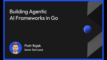 Building Agentic AI Frameworks in Go