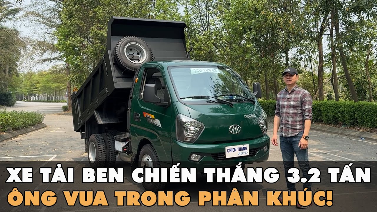 Đánh Giá Xe Ben Chiến Thắng 3.2 Tấn: Ông Vua Trong Phân Khúc !