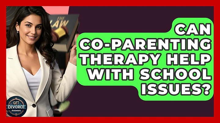 Can Co-parenting Therapy Help With School Issues? - Get Divorce Answers