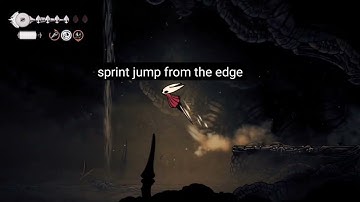 New Hollow Knight: Silksong a skip in wormways without using double jump