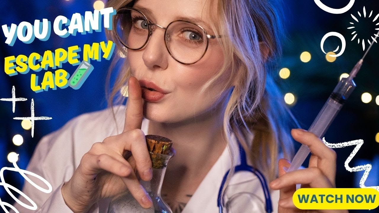 Obsessed Scientist Tries to Cure Your Insomnia 🧪 | ASMR Roleplay for Deep Sleep