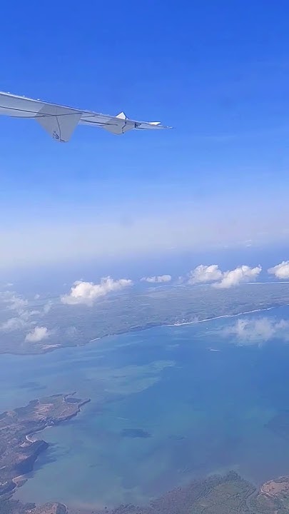 Indahnya Pulau Sumbawa Di Liat Dari Atas.. #music #awan #fyp #