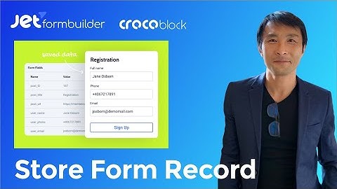 JetformBuilder form records
