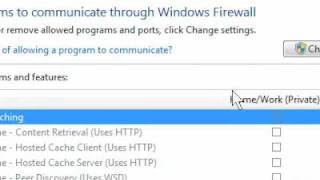 How to allow a program through Windows Firewall in Windows 7