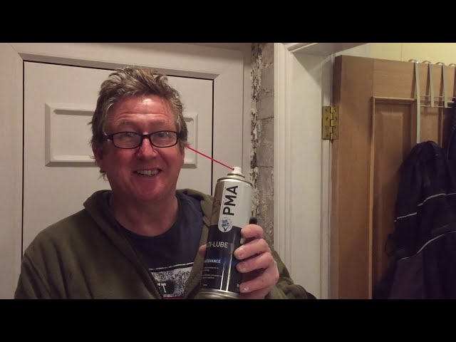 How to fix a sticking uPVC door or window with PMA Multi-Lube 500ml Aerosol 