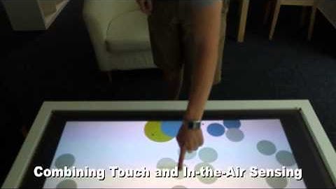 Technical Demo In-the-Air and Multi-touch Interaction Using Kinect