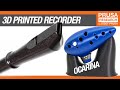 3D print a Recorder, an Ocarina or a Kazoo - print a musical instrument!