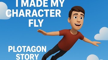 I Made My Character Fly In Plotagon Story