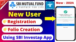 SBI Mutual Fund Registration & Folio Creation for New User | How to Create Folio in SBI Mutual Fund screenshot 3