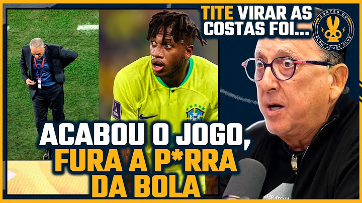 GALVÃO Bueno SINCERO sobre eliminação do BRASIL