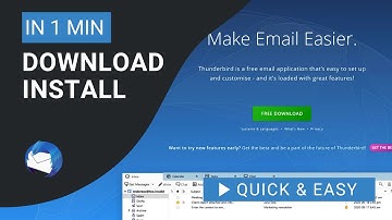 How to Download and Install Thunderbird