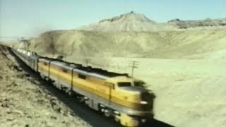 Vistadome Adventure on the California Zephyr - 1950's Train - CharlieDeanArchives / Archival Footage