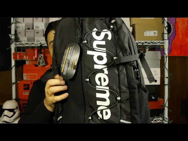 Supreme SS 17 Week 1 Pickup Unboxing! Backpack, Elephant Tee, And Swirl  Tee! 