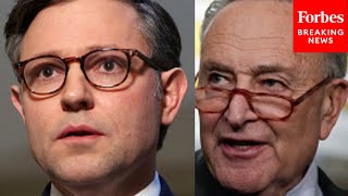 Chuck Schumer Claims 'End Goal' Of GOP's Tax Bill Is 'Gargantuan Tax Cuts For Donald Trump'